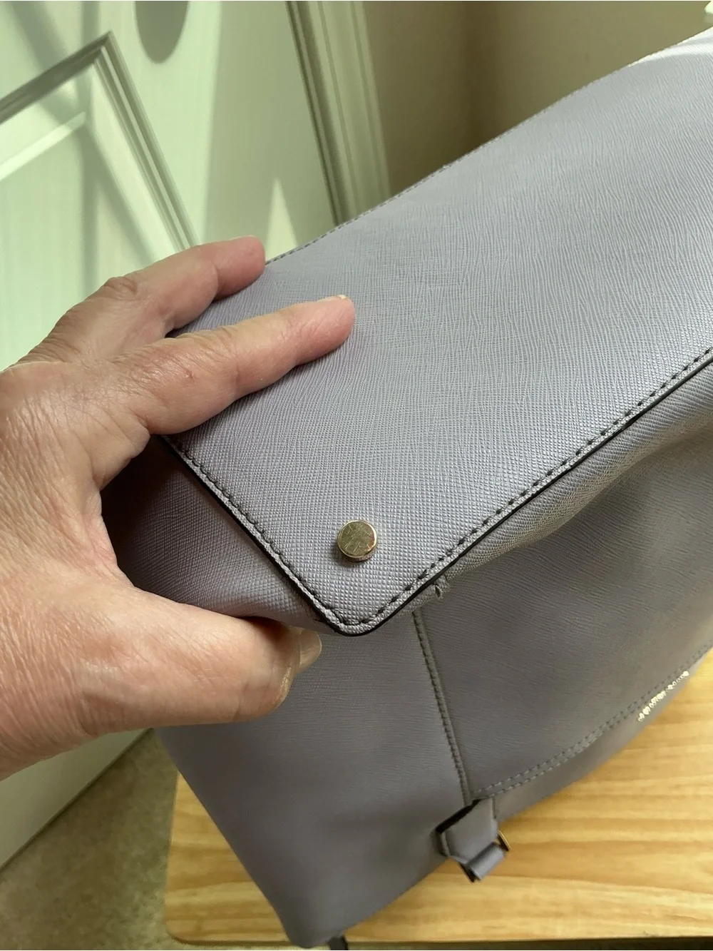 kate spade Cameron Lavender Saffiano Leather Tote